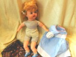 50s vinyl doll blue undies